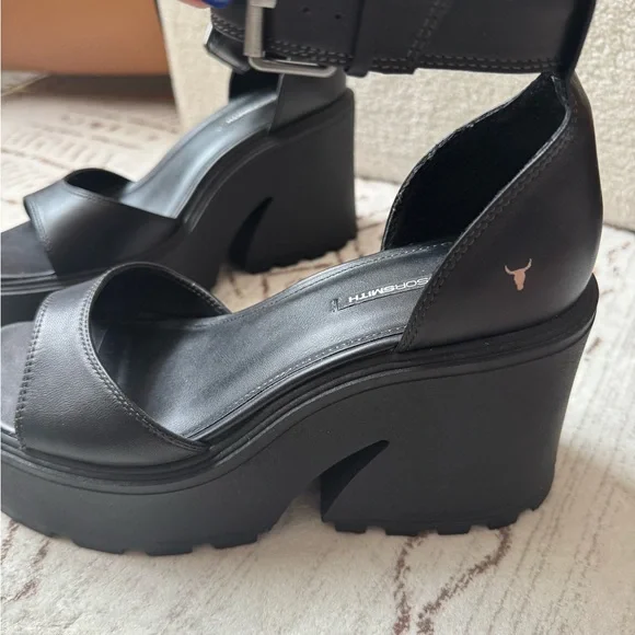 Windsor Smith Black Platform Heels - Picture 13 of 17